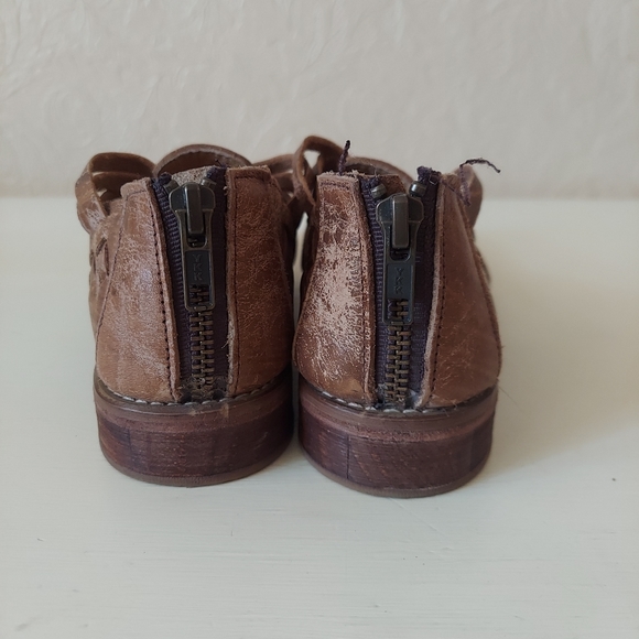 Bed Stu Las Cruces Huarache Flat woven leather 7 - Picture 6 of 9